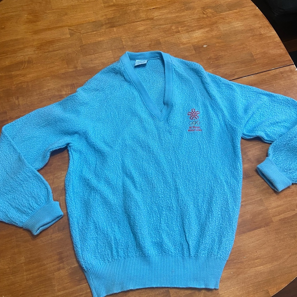 Vintage 1988 Olympic light sweater